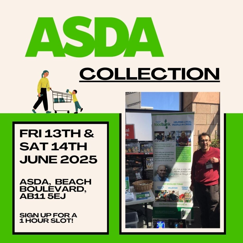 ASDA Collection – June 2025 | Aberdeen North Foodbank